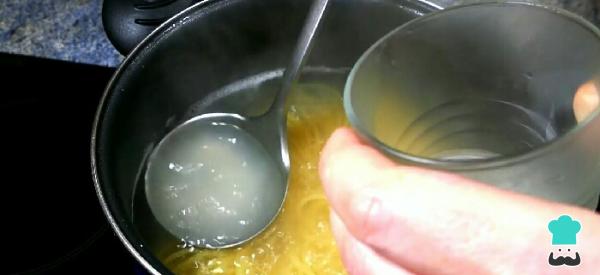 Recette Spaghetti à la crème et au fromage - Étape 2