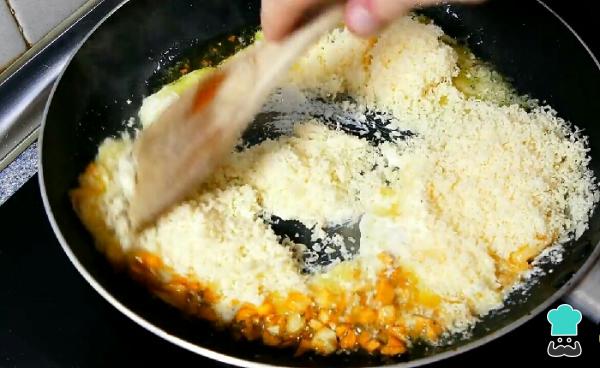 Recette Spaghetti à la crème et au fromage - Étape 5