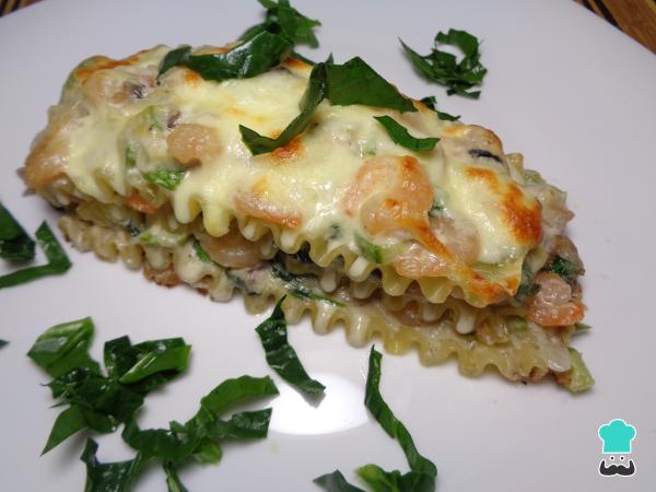 Recette de Lasagne aux crevettes et légumes - Étape 8