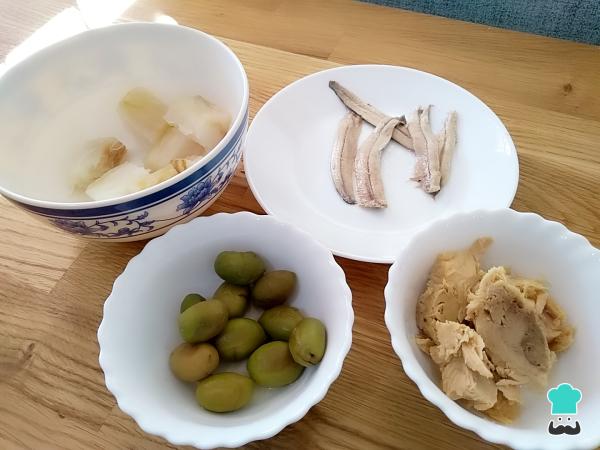 Recette Xatonada ou xató - Étape 1