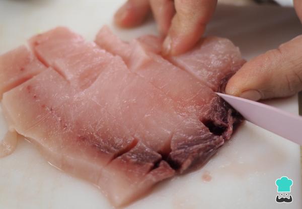 Recette de ceviche de poisson péruvien - Étape 1