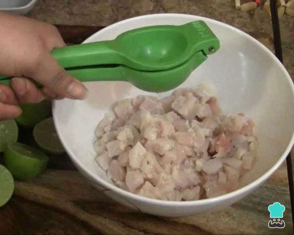 Recette de ceviche de poisson péruvien - Étape 2