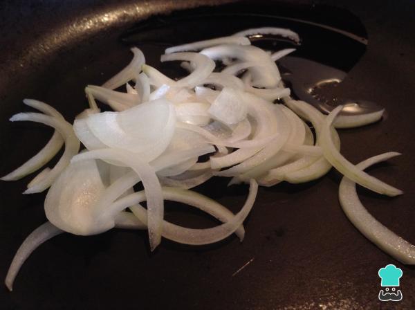 Recette de Longe aux légumes - Étape 2