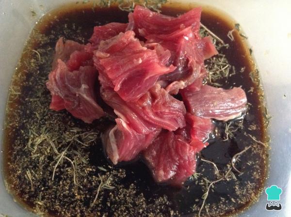 Recette de Longe de Bœuf sauce au vin rouge - Étape 3