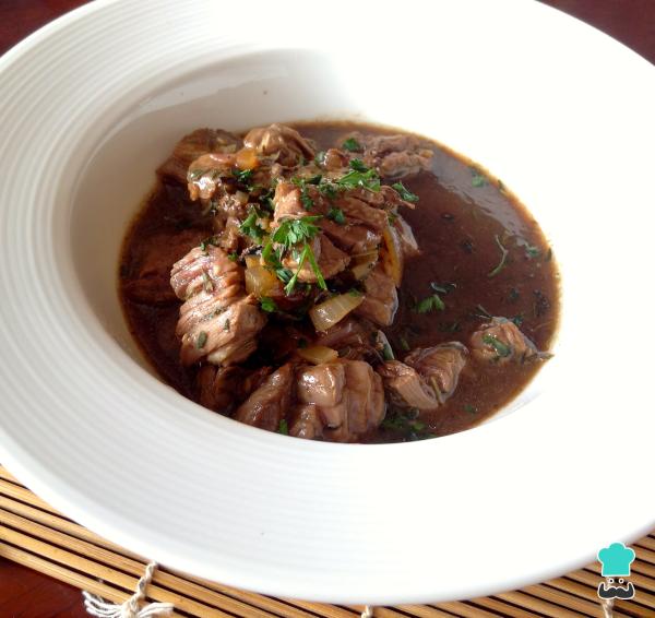 Recette de Longe de Bœuf sauce au vin rouge - Étape 8