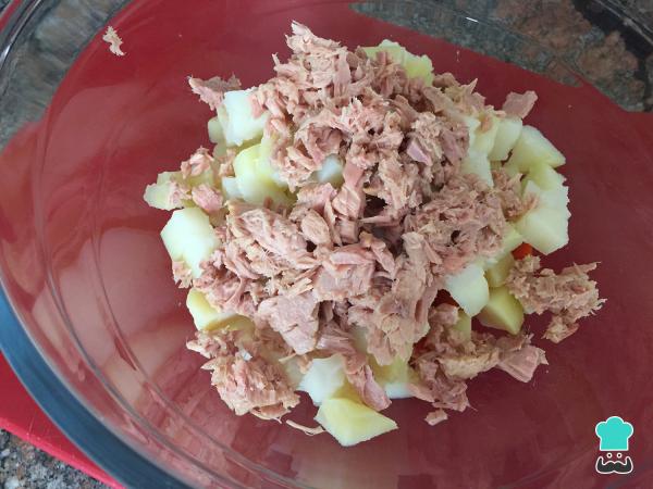 Recette originale de salade russe - Étape 4