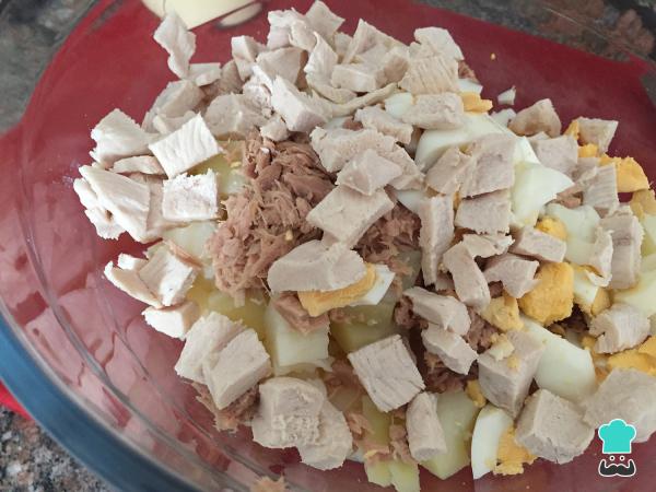 Recette originale de salade russe - Étape 5