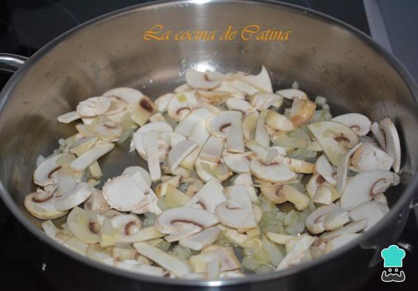 Recette de Spaghetti à la marinera aux champignons - Étape 3