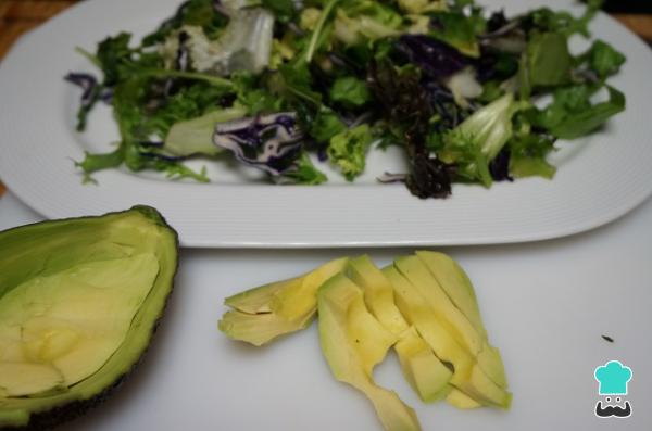 Recette de salade d'avocat et de mangue - Étape 1