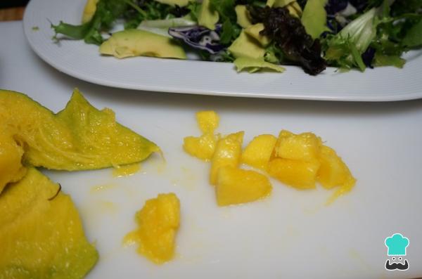 Recette de salade d'avocat et de mangue - Étape 2