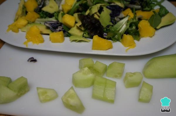 Recette de salade d'avocat et de mangue - Étape 3