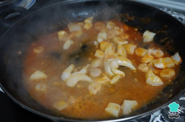 Recette de Fideuá valencienne aux fruits de mer - Étape 5
