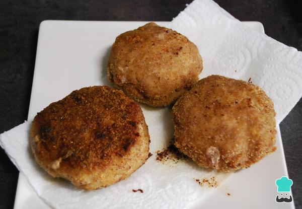 Recette de hamburger farci au fromage bleu - Étape 6