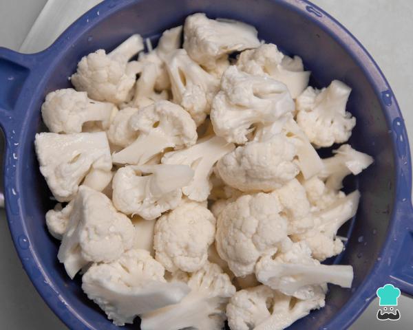 Recette de salade froide de chou-fleur - Étape 1
