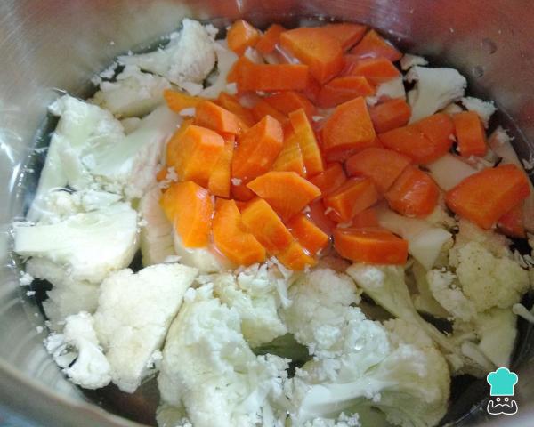 Recette de salade froide de chou-fleur - Étape 2