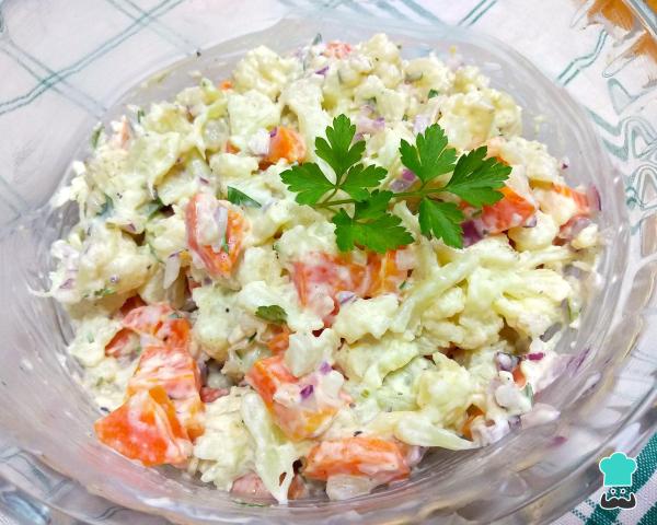 Recette de salade froide de chou-fleur - Étape 4