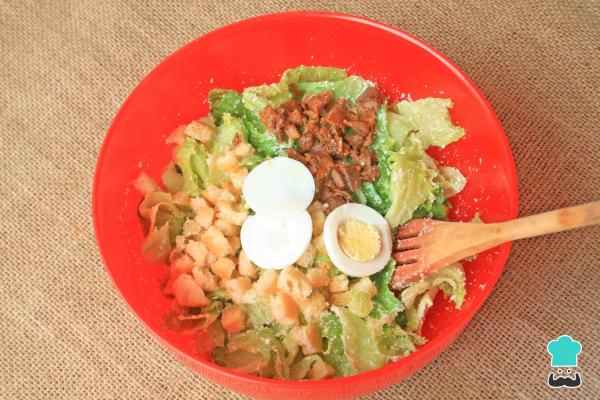 Recette de salade César vénézuélienne - Étape 10