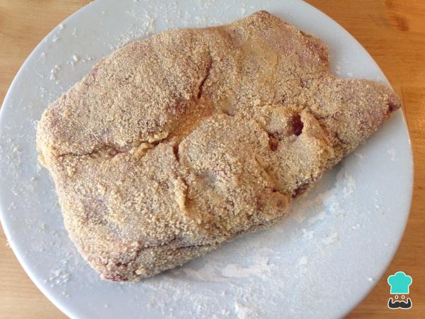 Recette de cachopo de bœuf asturien - Étape 5