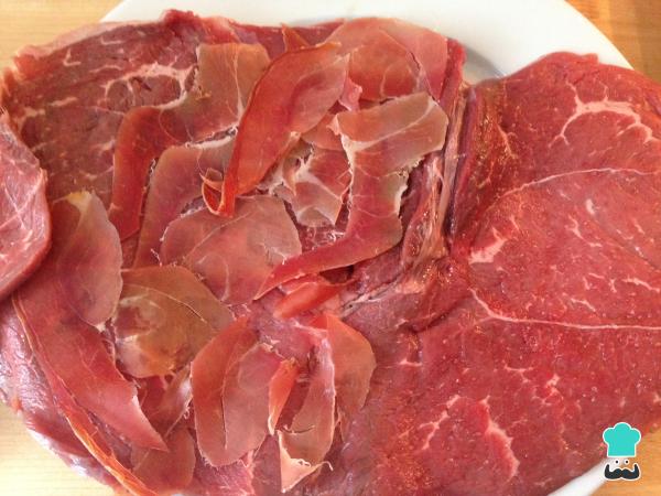 Recette de cachopo de bœuf asturien - Étape 3