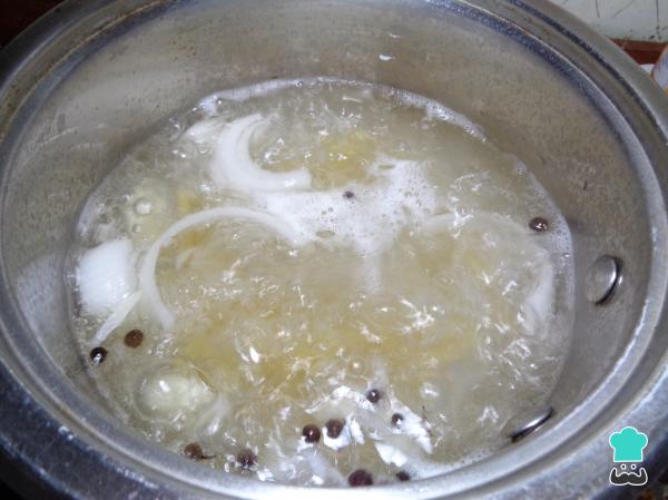 Recette de pâtes au saumon fumé et fromage Philadelphia - Étape 2