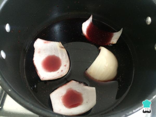 Recette de surlonge avec réduction de vin - Étape 2