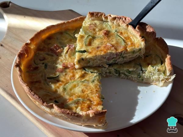 Recette de Quiche aux courgettes et bacon - Étape 8