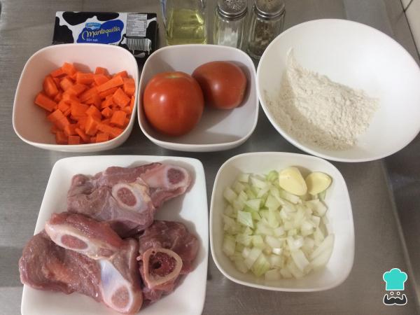 Recette Osobuco de veau milanais - Étape 1