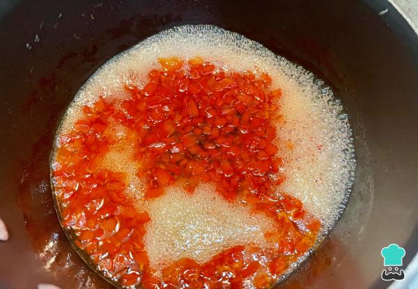 Recette de Cream cheese au paprika au sirop - Étape 3