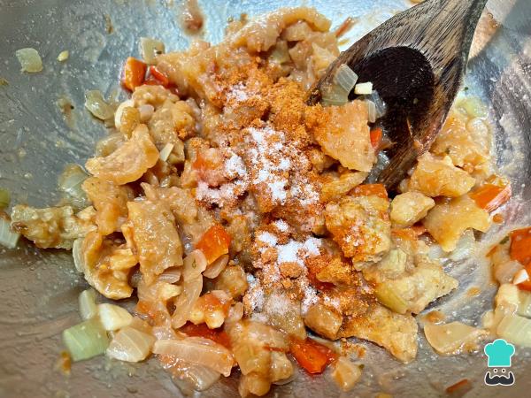 Recette des Hallaquitas de chicharrón - Étape 3