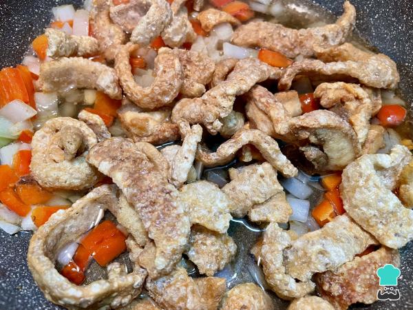 Recette des Hallaquitas de chicharrón - Étape 2
