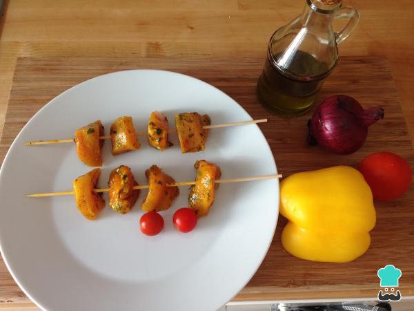 Recette de brochettes mauresques au four - Étape 1