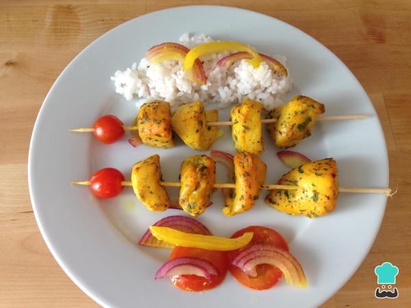 Recette de brochettes mauresques au four - Étape 5