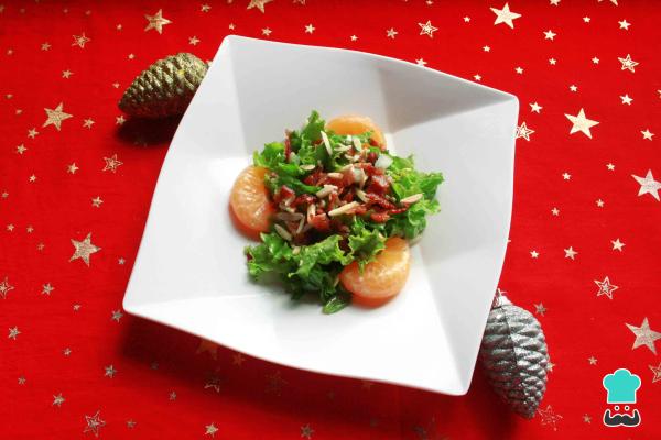 Recette de salade de mandarine et d'amandes - Étape 5