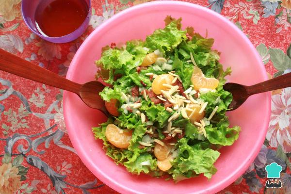Recette de salade de mandarine et d'amandes - Étape 4