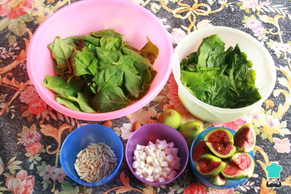 Recette de Salade de Figues et Fromage de Chèvre - Étape 1