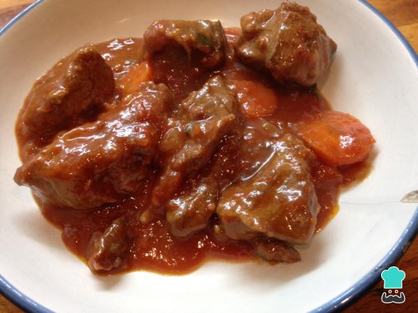 Recette de Ragoût de Bœuf au Vin Rouge - Étape 8