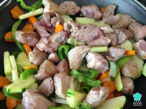 Recette de Sauté de Porc aux Légumes - Étape 5