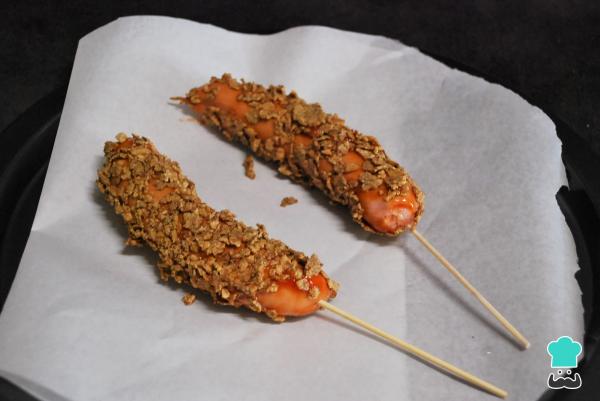 Recette de saucisses croustillantes - Étape 5