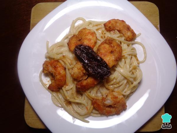 Recette de pâtes chipotle aux crevettes - Étape 8