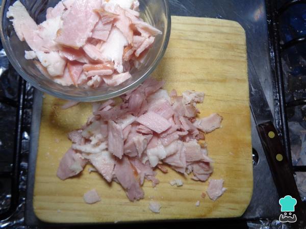 Recette de macaroni au fromage et au bacon - Étape 3