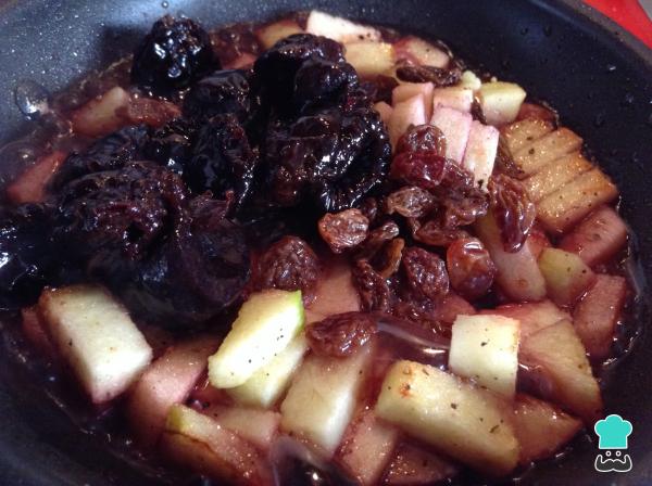 Recette Longe farcie aux prunes - Étape 5