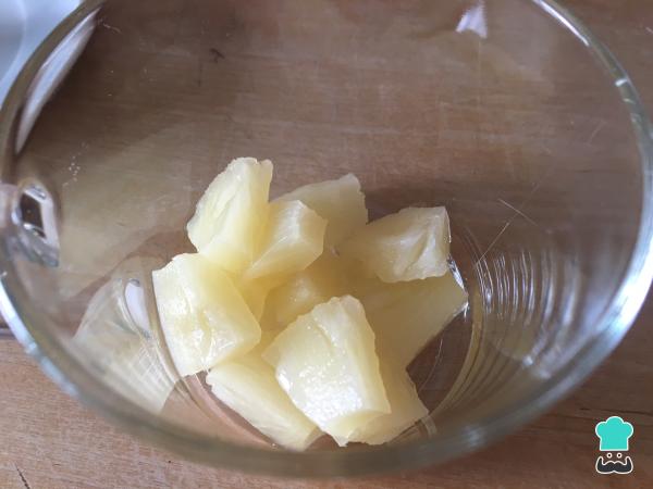 Recette de Salade de Noël aux pommes et au chocolat (ou guimauves) - Étape 3