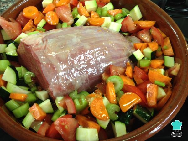 Ronde de bœuf à la sauce espagnole Recette - Étape 3