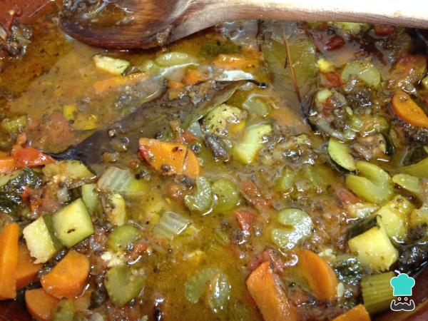 Ronde de bœuf à la sauce espagnole Recette - Étape 7