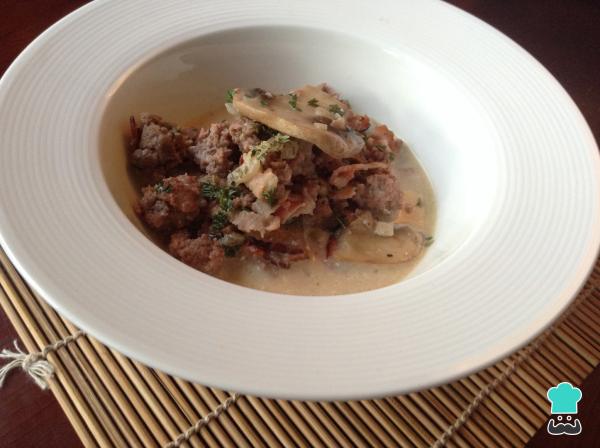 Recette Viande sautée aux champignons - Étape 9