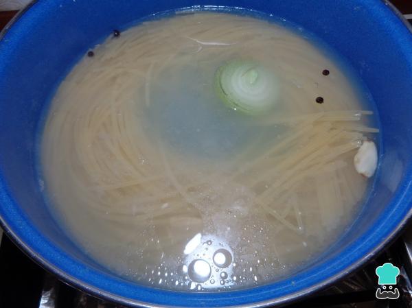 Recette de Spaghettis verts aux épinards - Étape 3