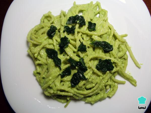 Recette de Spaghettis verts aux épinards - Étape 8