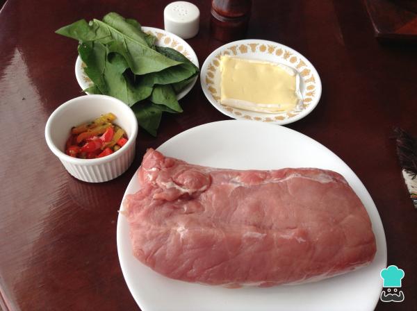 Recette de Canon de porc farci au four - Étape 1