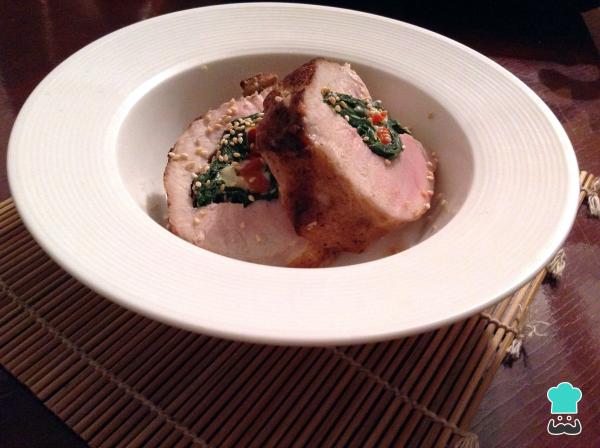 Recette de Canon de porc farci au four - Étape 10