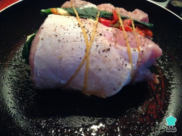 Recette de canon de porc farci au four - Étape 8